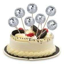 Mirror Ball Topper 2pcs