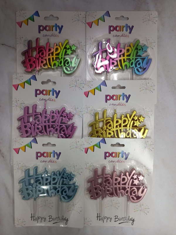 Happy Birthday Candle