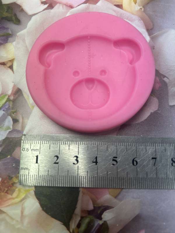 Pre Loved Silicone Mould Teddy