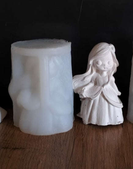 PRE LOVED Silicone Mould Girl