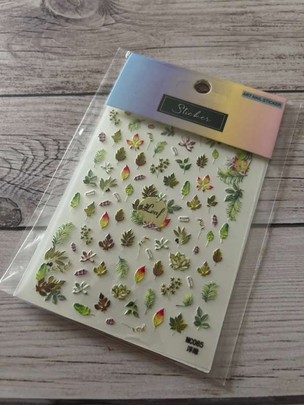 Nail Art Sticker Leaves MC085
