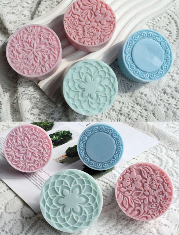 Silicone Mould Soap Round