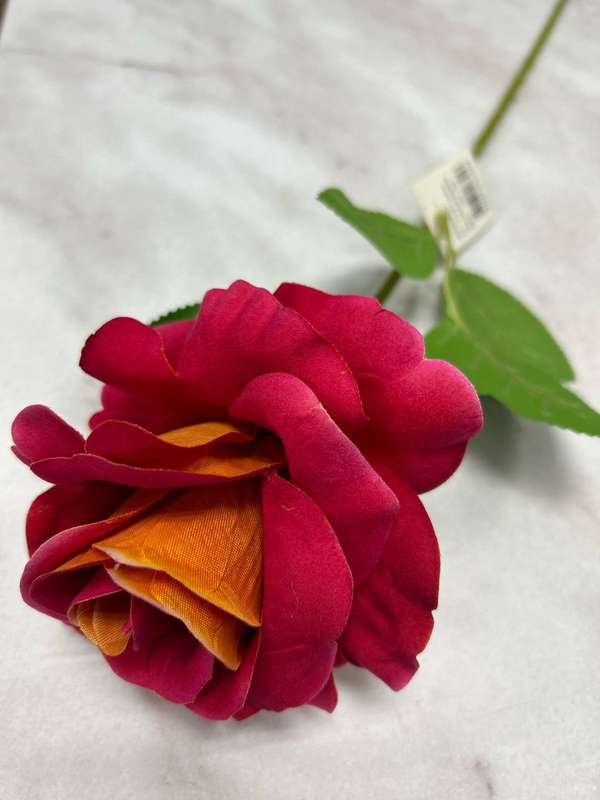Cake Topper Artificial Rose