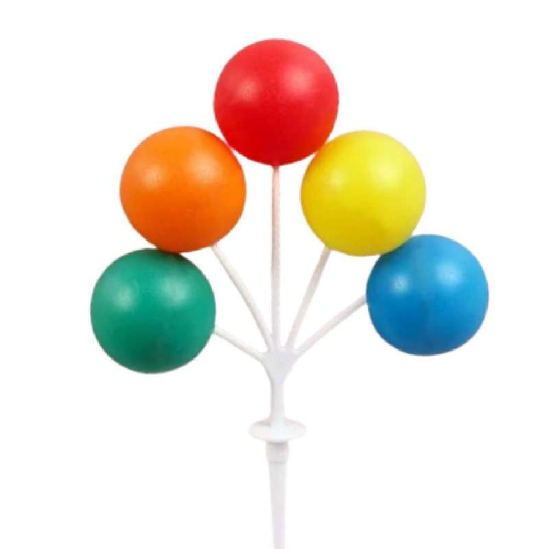 Cake Topper Plastic Balloon