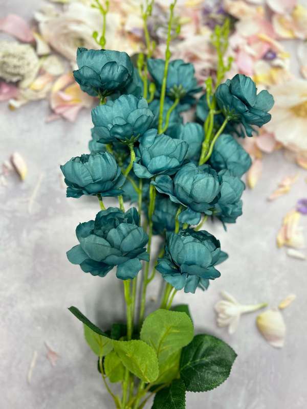 Cake Topper Artificial Bunch Peony