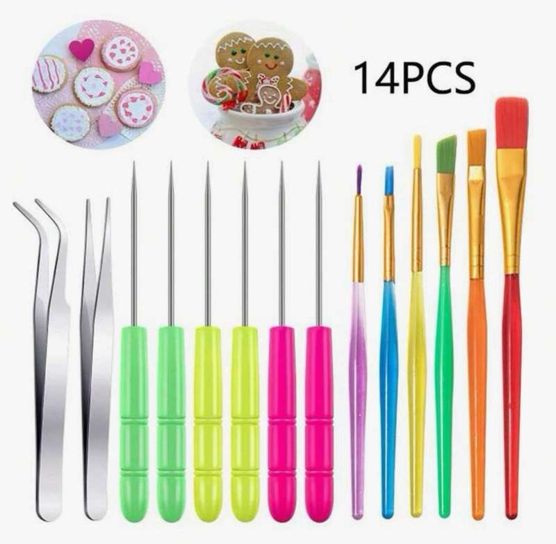 14pc Decorating Painting Baking  Set