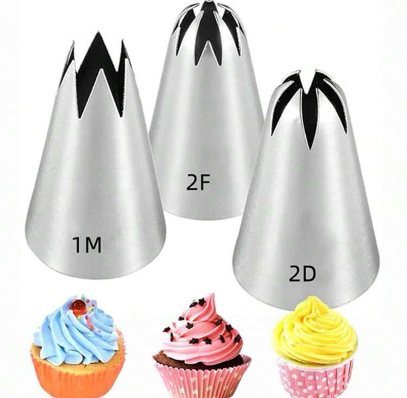 3Pc Nozzle Rose Cherry Blossom