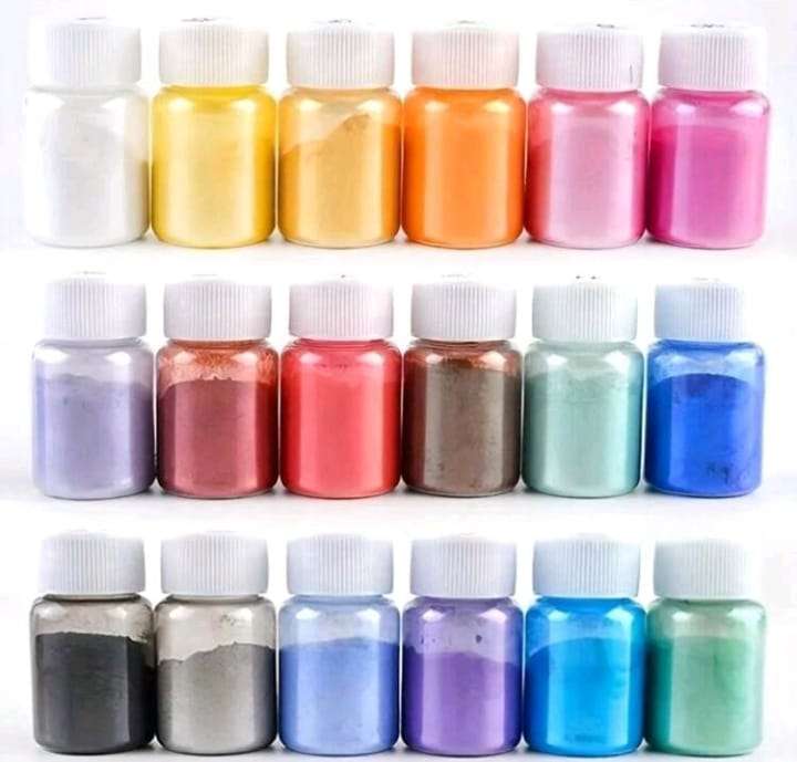 18pc Resin Colouring Powder Pigmen