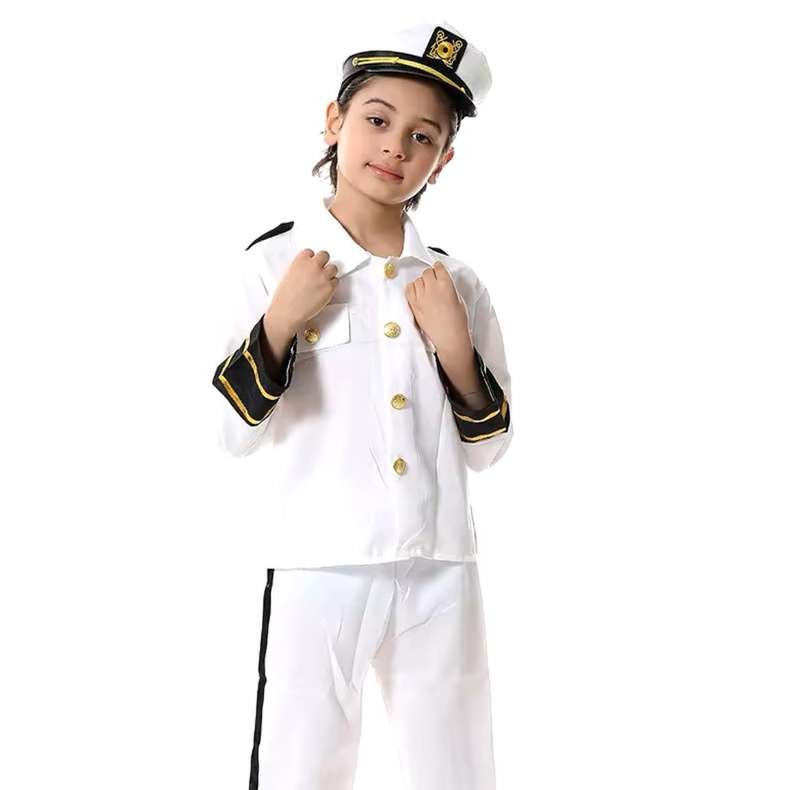 Kids Captain Dress-up Set