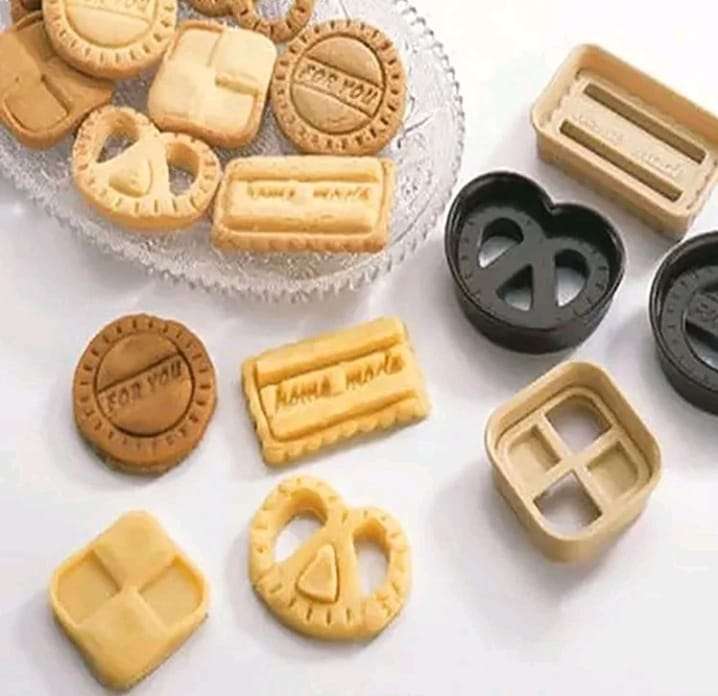 4pc Danish Decorating Biscuit Imprint