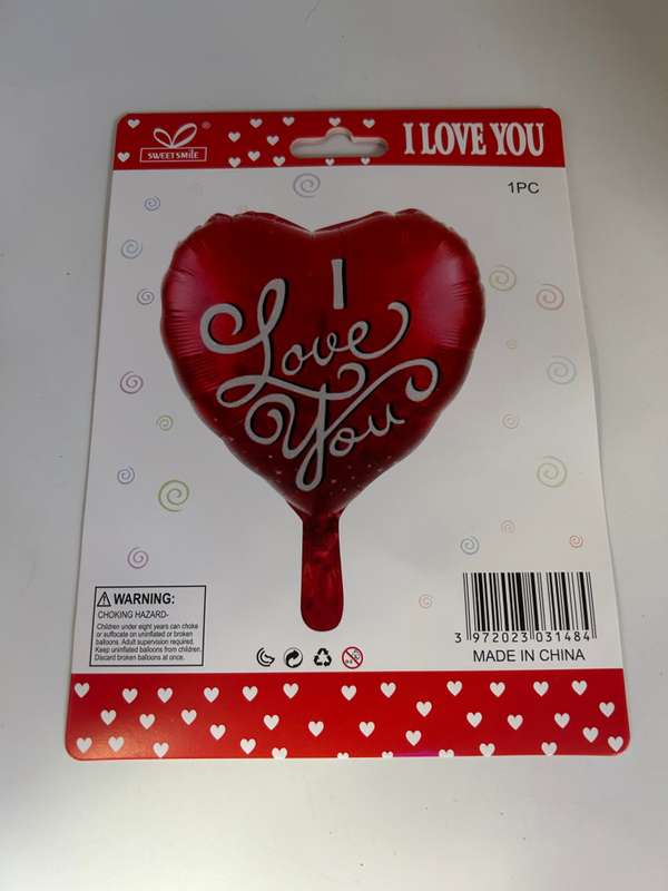 Foil love Balloon