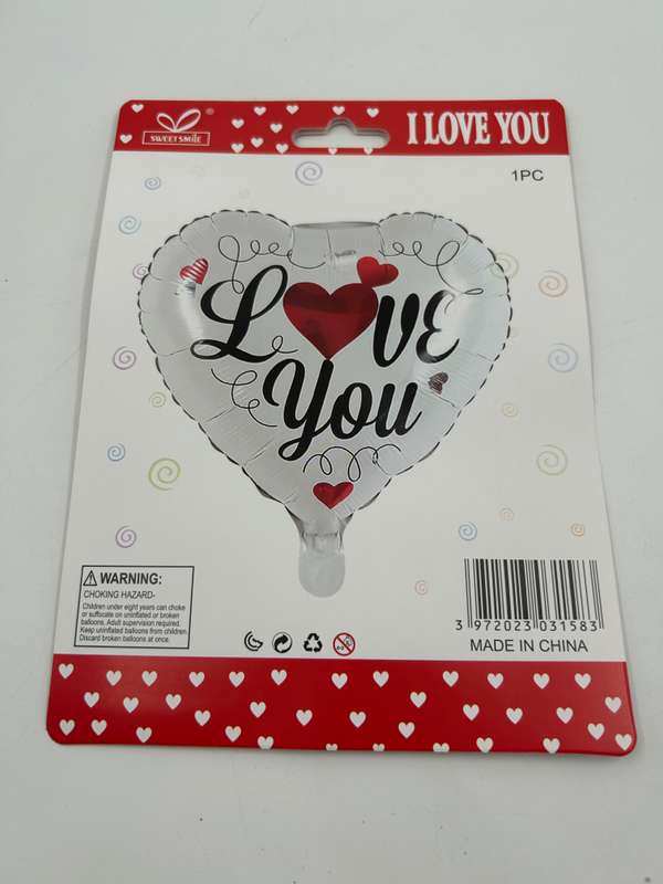 Foil love Balloon