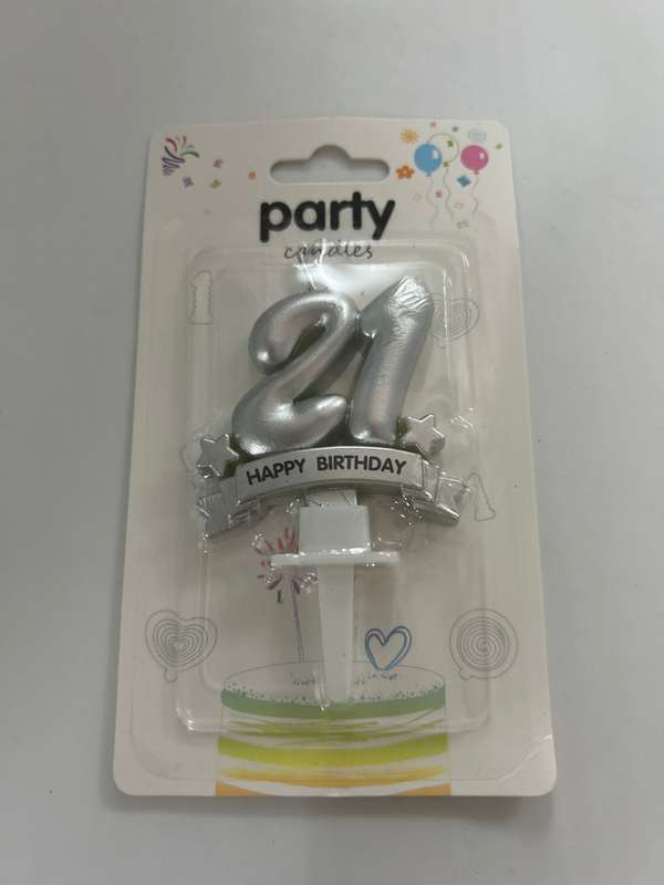 Happy Birthday Number Candle