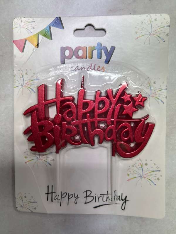 Happy Birthday Candle