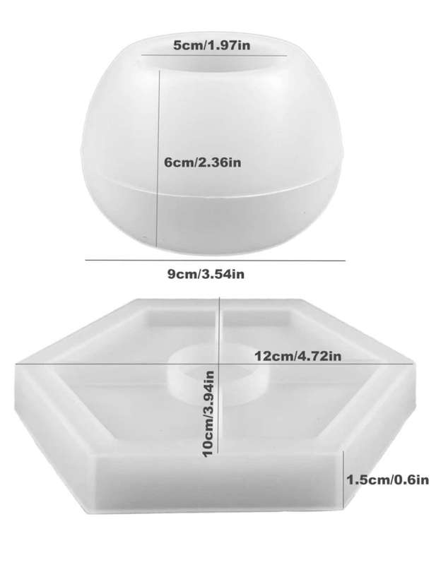 Silicone Mould Planter Pot