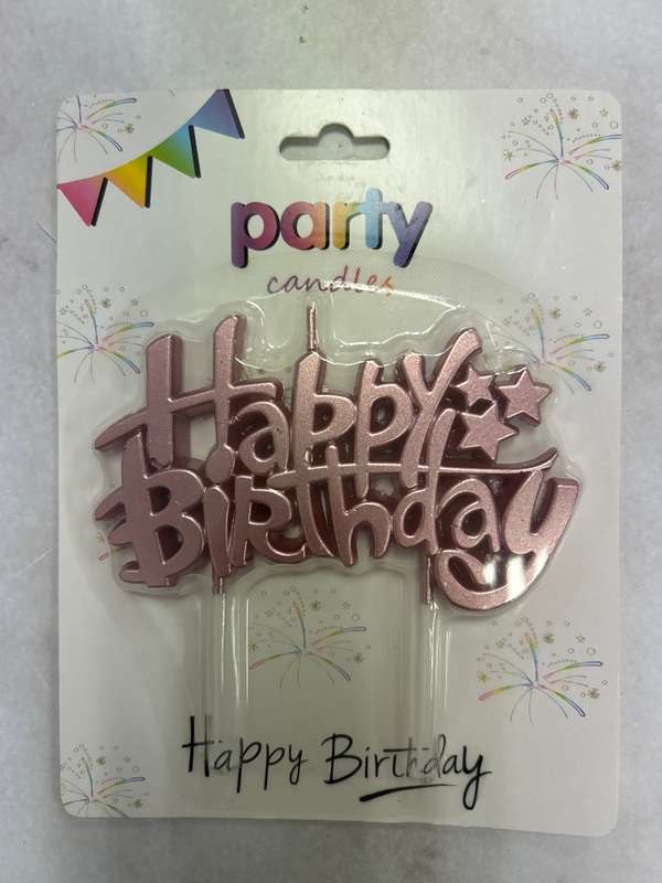 Happy Birthday Candle