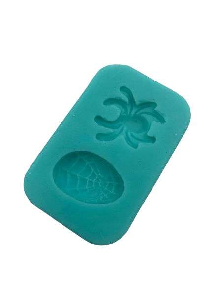 Silicone Mould Spider and Spiderman Face