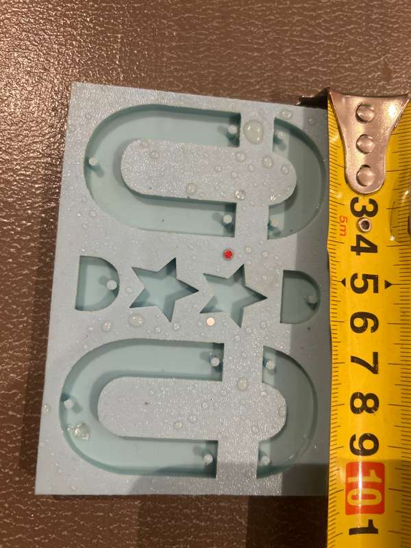 PRE LOVED Silicone Mould Resin Pendant