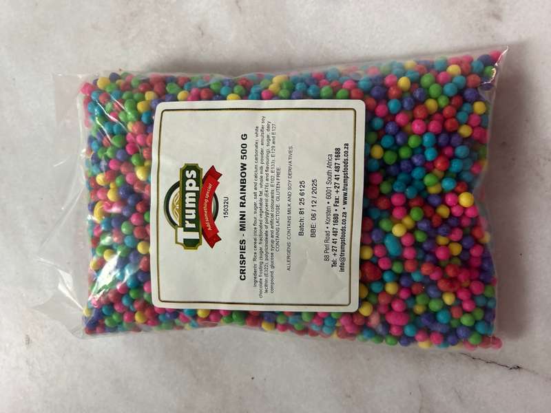 500g Mini Crispie Rainbow