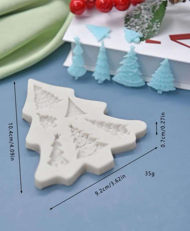 Silicone Mould Christmas Trees