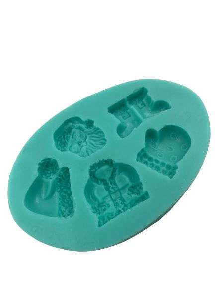Silione Mould Christmas
