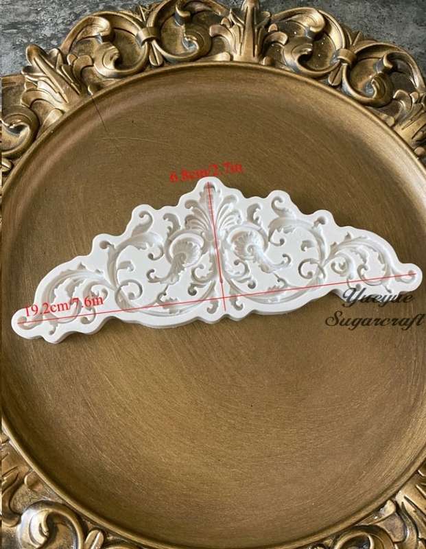 Silicone Mould Border Embellishment