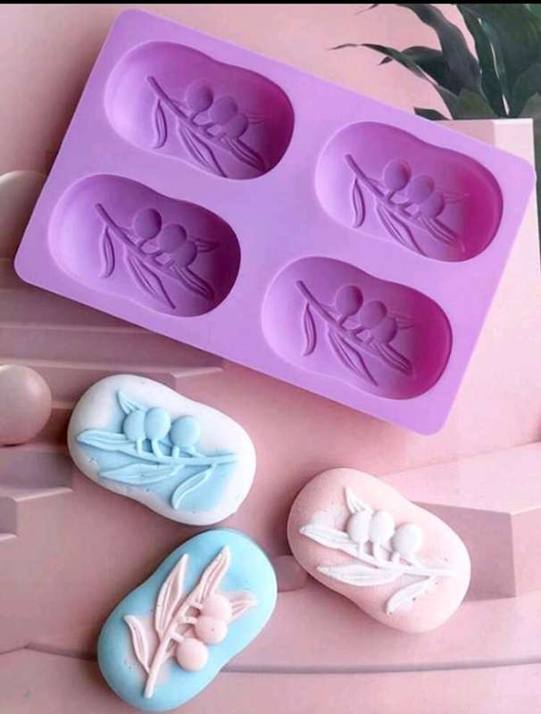 Silicone Moud Soap Olive Tree