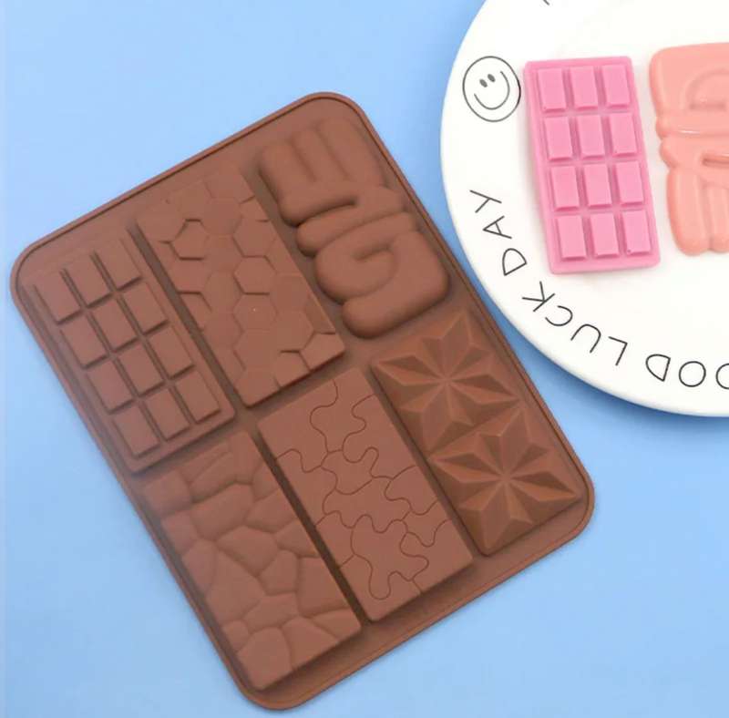 Silicone Mould Chocolate Slab Love