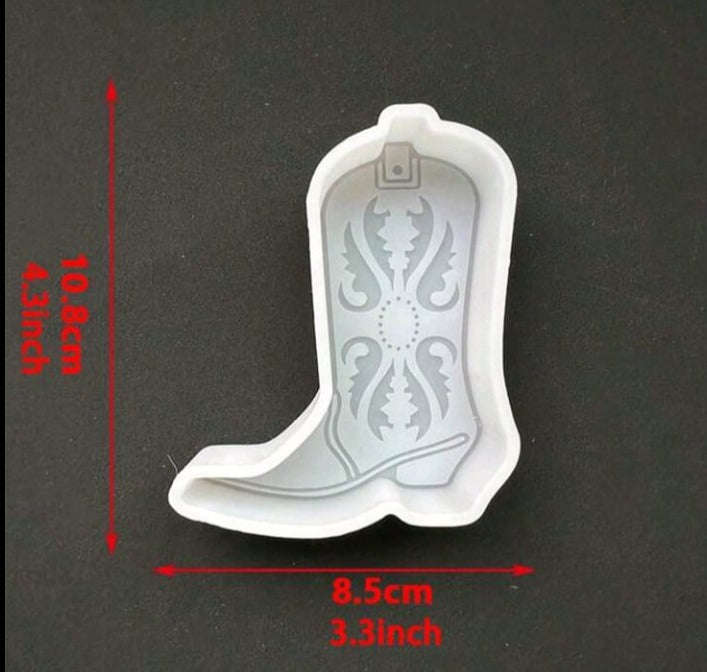 Silicone Mould Cowboy Boot