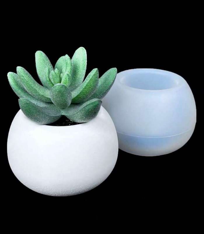 Silicone Mould  Flower Planter