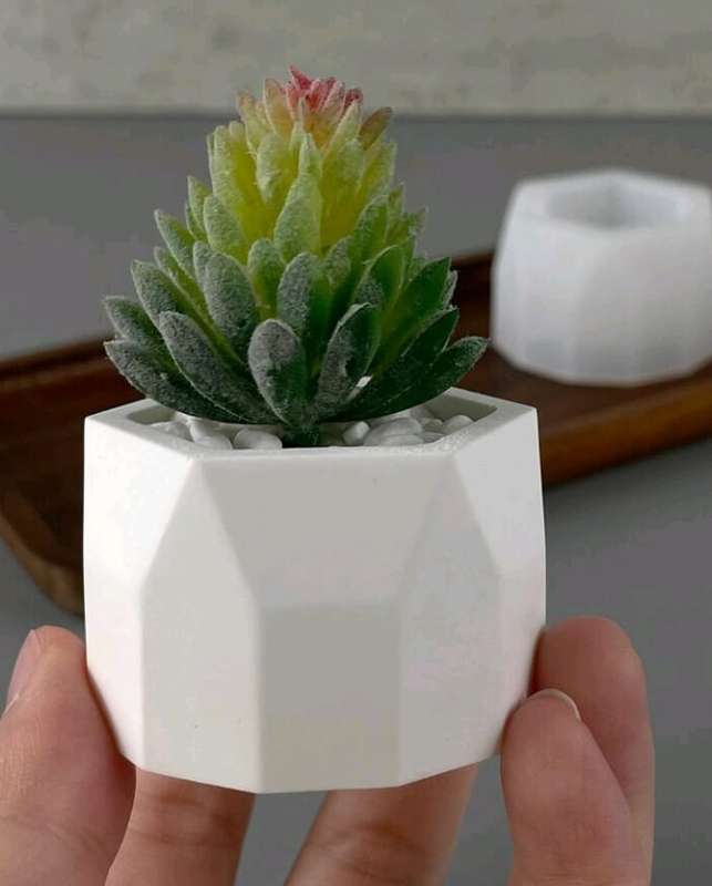 Silicone Mould  Flower Planter