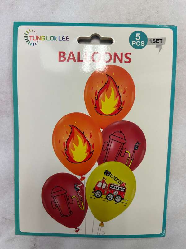 Firefighter Balloon Set
