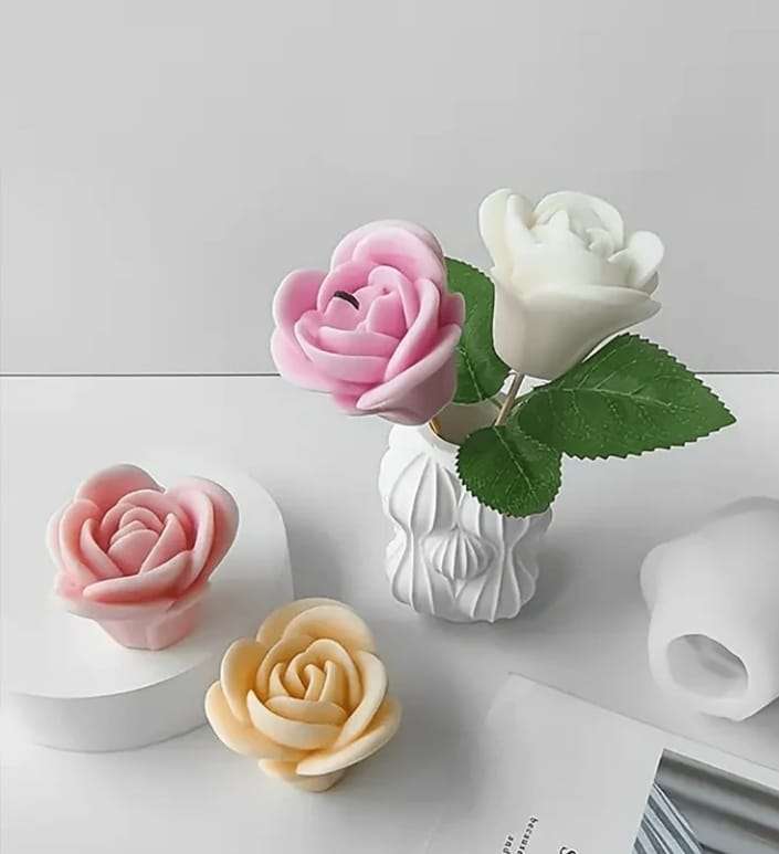 Silicone Mould Candle Flower