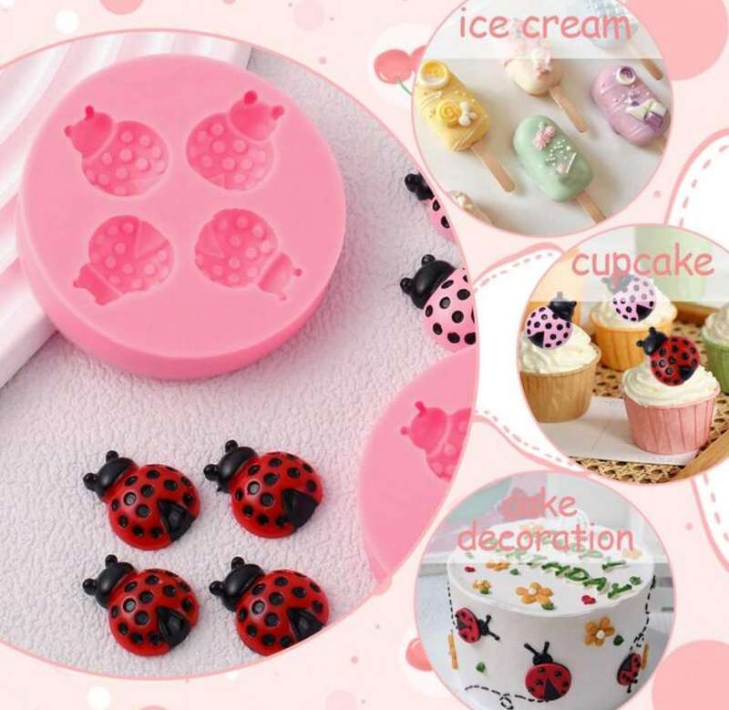 Silicone Mould Ladybug