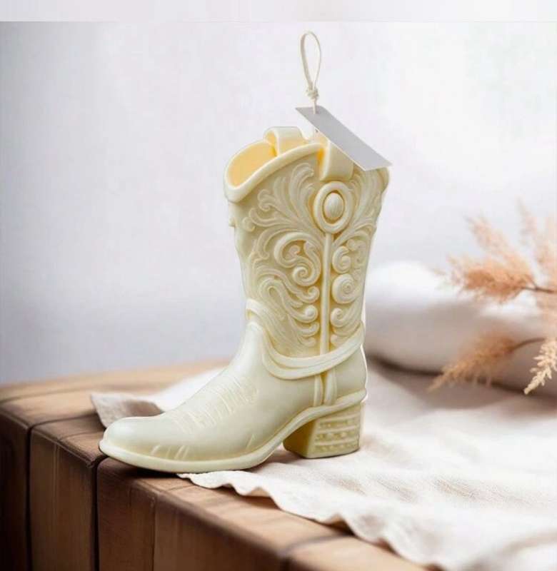 Silicone Mould Cowboy Boot
