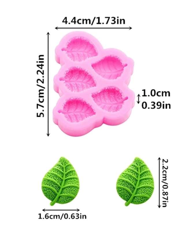 Silicone Mould Leaves