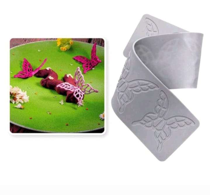 Silicone Mould Chocolate Lace Butterfly