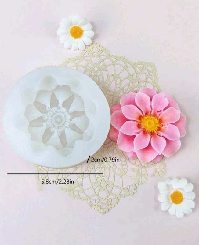 Silicone Mould Lotus Flower