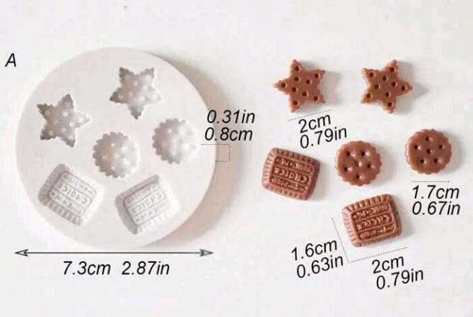 Silicone Mould Cookies