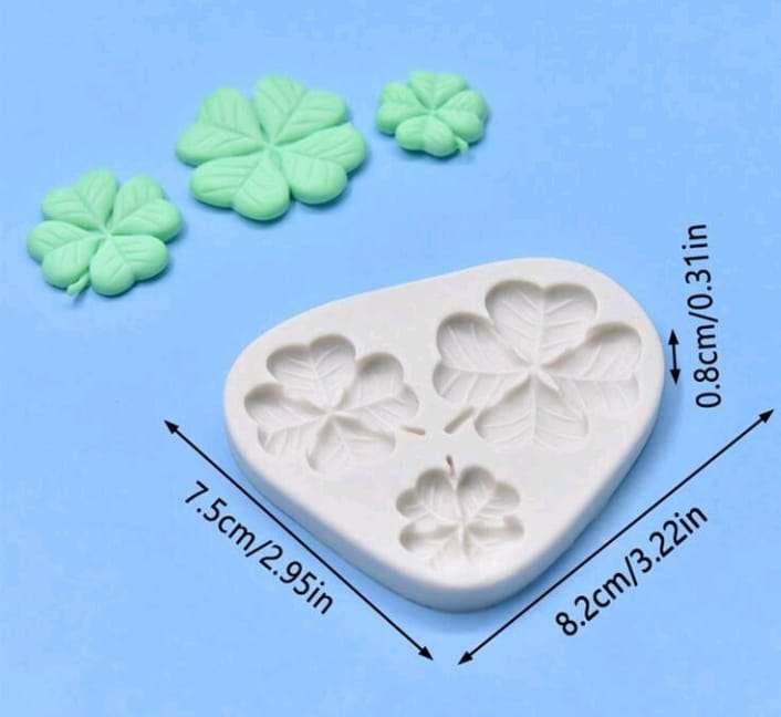 Silicone Mould Flower Clover