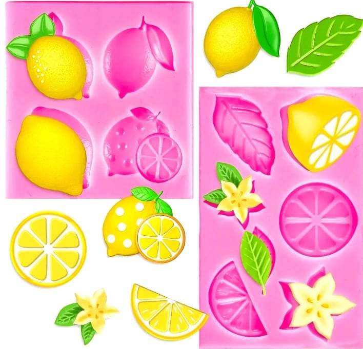 Bundle Deal Silicone Mould Fruit Lemon