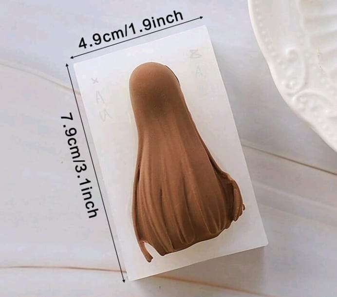 Silicone Mould Figurine Hair