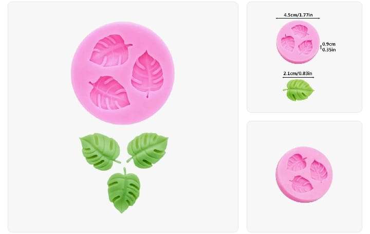 Silicone Mould Tropical Hawaiian Leave