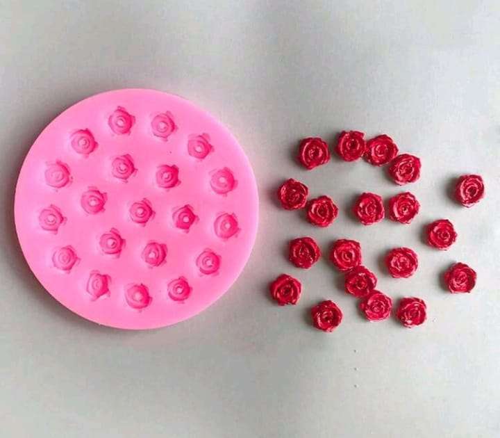 Mini Roses Flower Silicone Mould