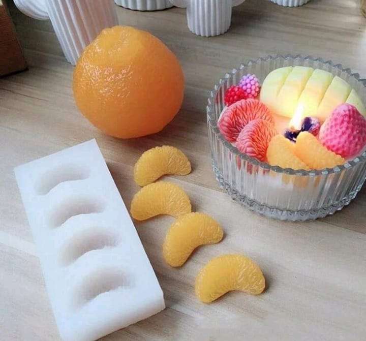 Orange Fruit Silicone Mould
