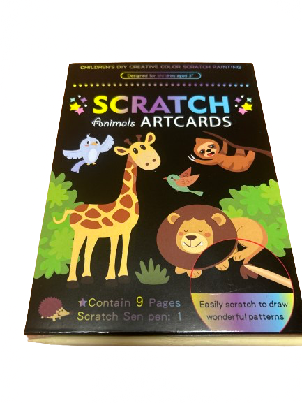A6 Scratch Paper for Kids
