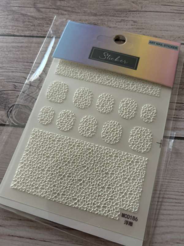 Nail Art Sticker Lace MC0186