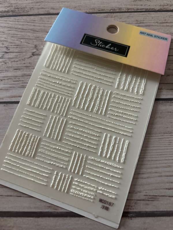 Nail Art Sticker Stripes MC0187