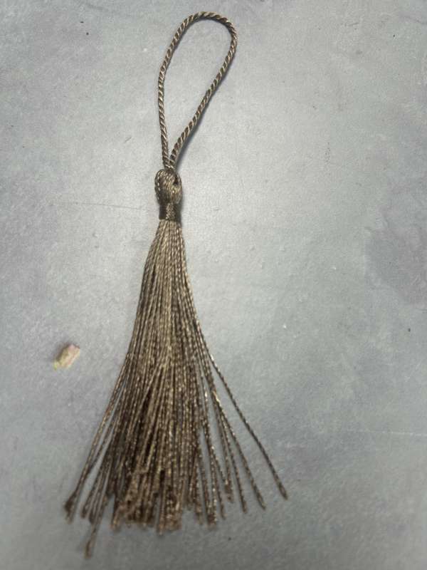 Bookmark Tassel 10pc Golden Brown 12pc