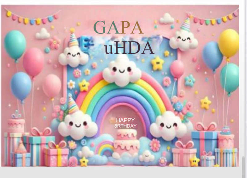 Rainbow Cloud Birthday Cloth Party Backdrop 70x100cm